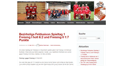 Desktop Screenshot of faustball-freising.de
